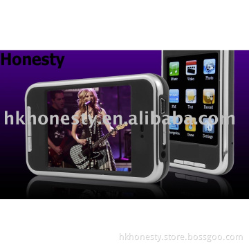 MP4 Digital Player with 2.8'' touch screen, build in FM.